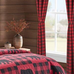 Buffalo plaid bedding set